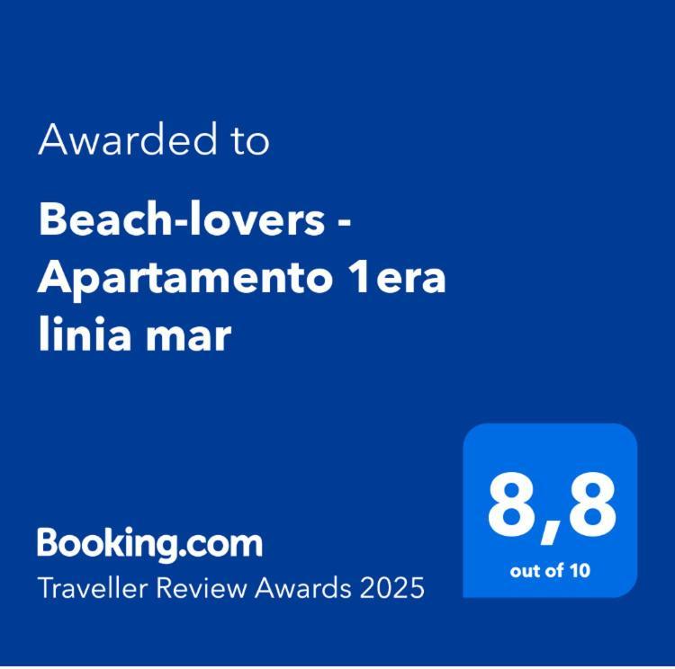 Beach-Lovers - Apartamento 1Era Linia Mar 미아미플라자 외부 사진